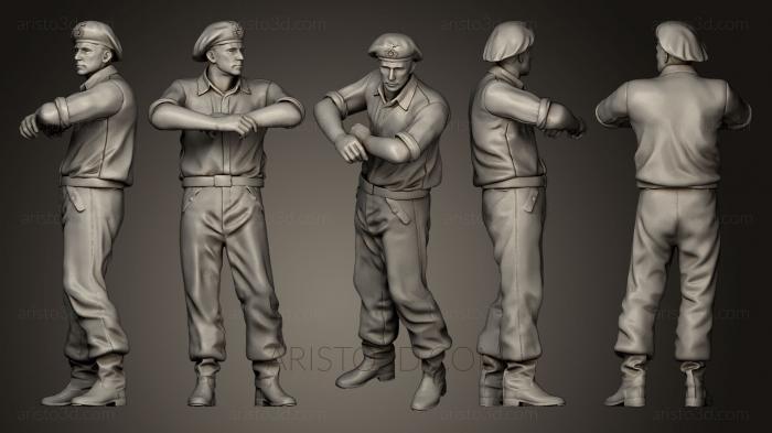 Military figurines (STKW_0089) 3D model for CNC machine